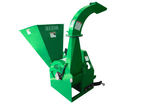 Cippatrice con doppia tramoggia marca GEO modello ECO 20