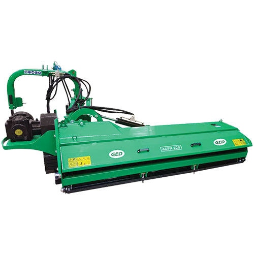 Trinciatrice pesante laterale con cassone apribile marca GEO modello AGFN