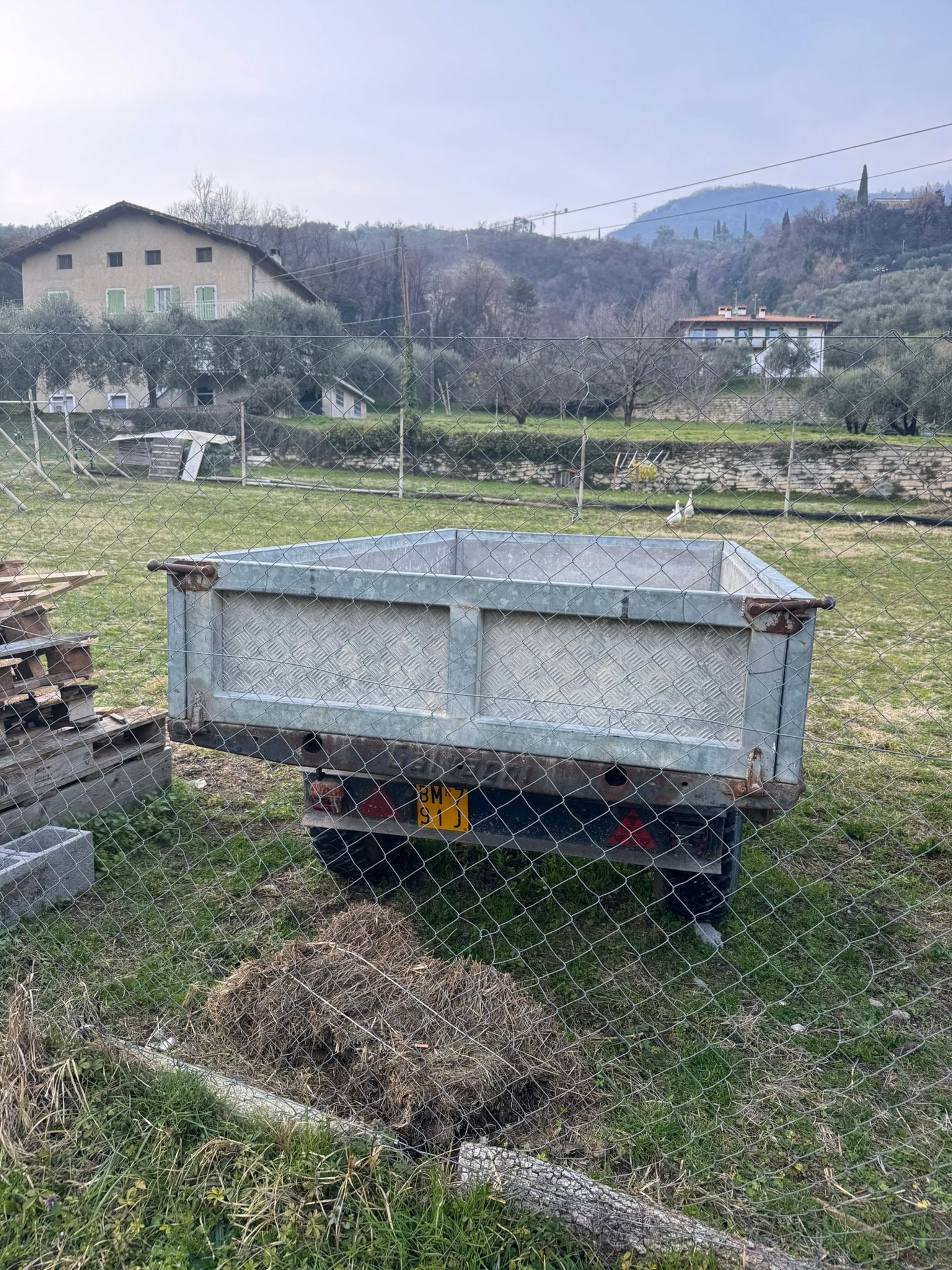 Rimorchio Galvagni FG28 RT/8 28 q.li