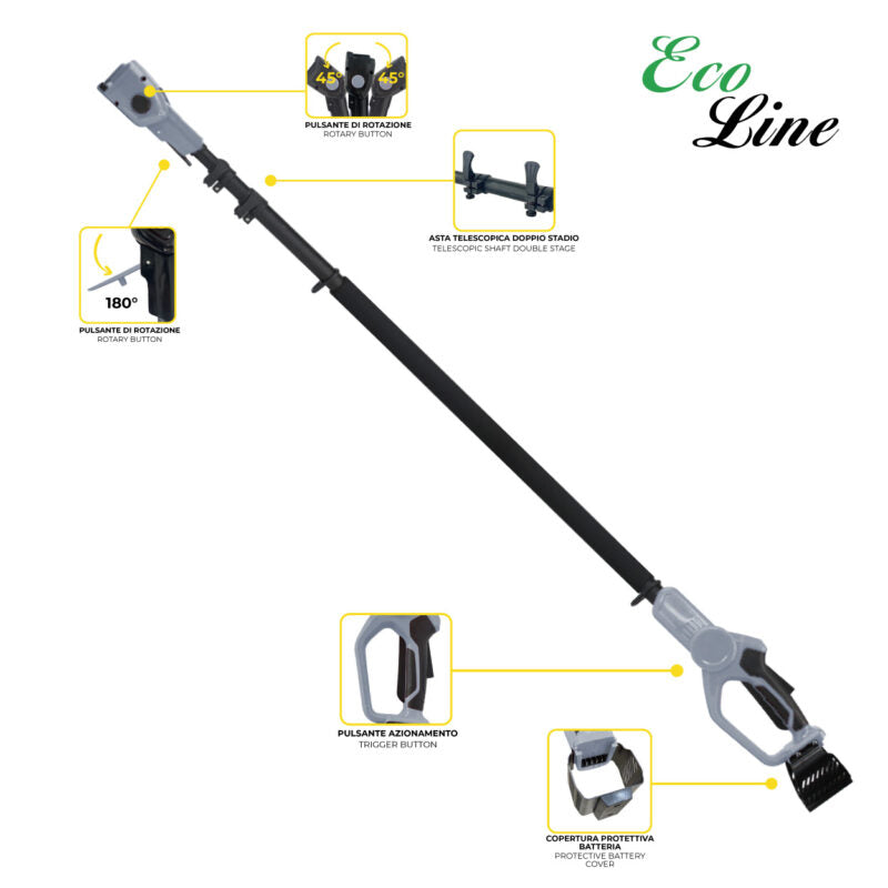Asta telescopica AT270 – SZ Italia