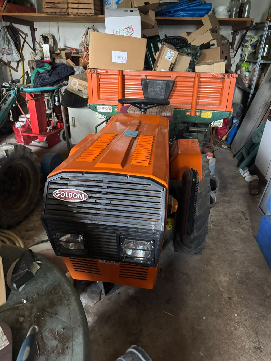 Motoagricola Goldoni mod. 528