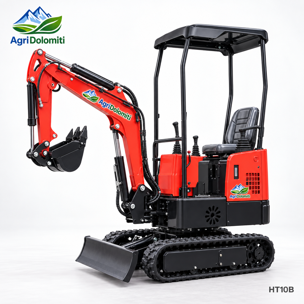 Miniescavatore AgriDolomiti HT10B – 1.000 kg