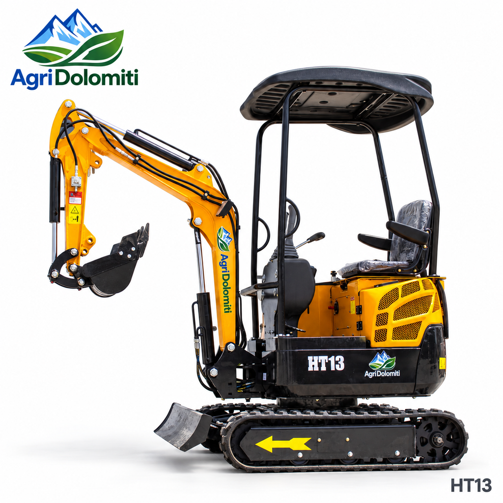 Miniescavatore AgriDolomiti HT13 - 1.300 kg