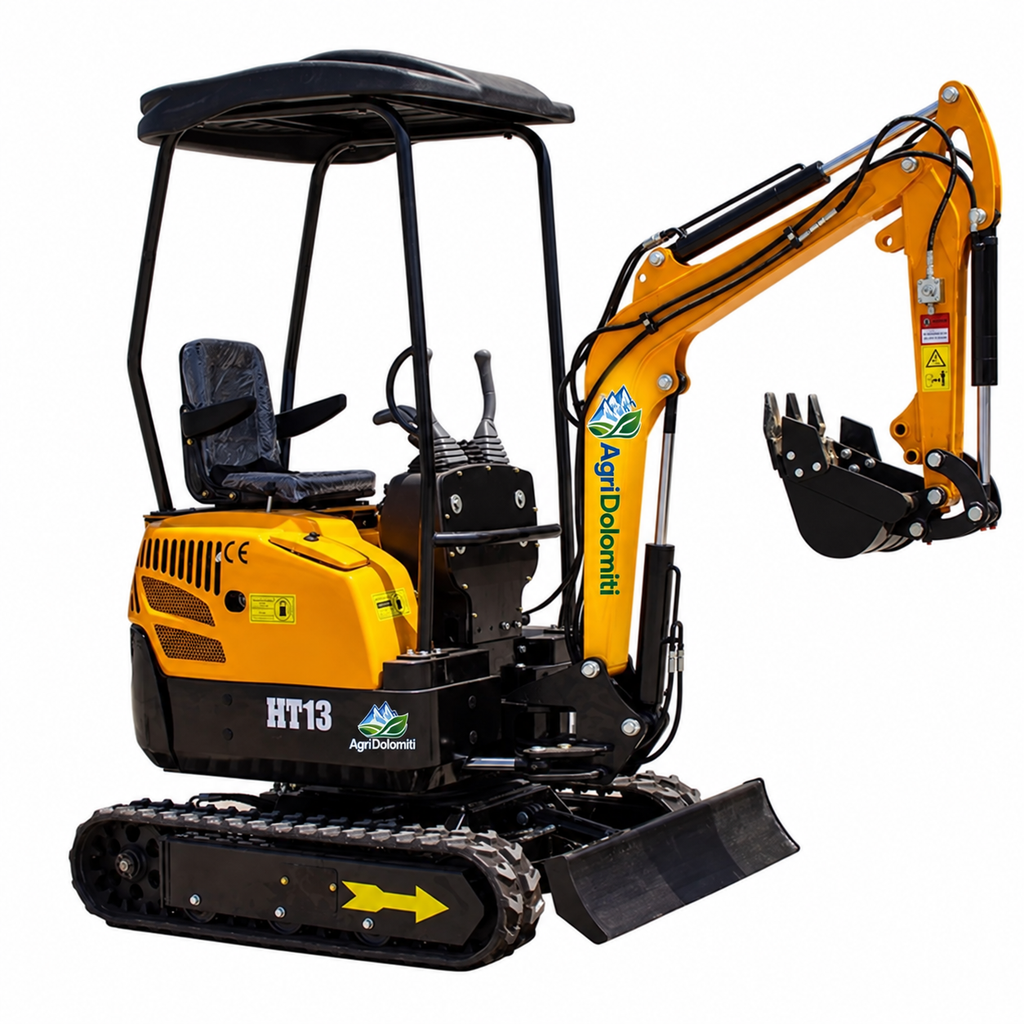 Miniescavatore AgriDolomiti HT13 - 1.300 kg
