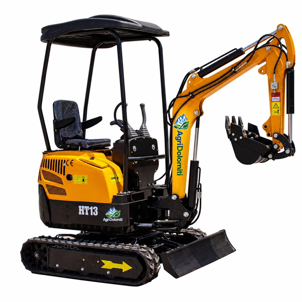 Miniescavatore AgriDolomiti HT13 - 1.300 kg