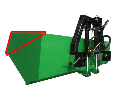 Benna posteriore a ribaltamento idraulico marca GEO modello PRI 180 2H