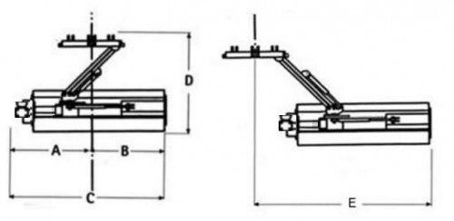 Trinciatrice leggera laterale marca GEO modello AGE