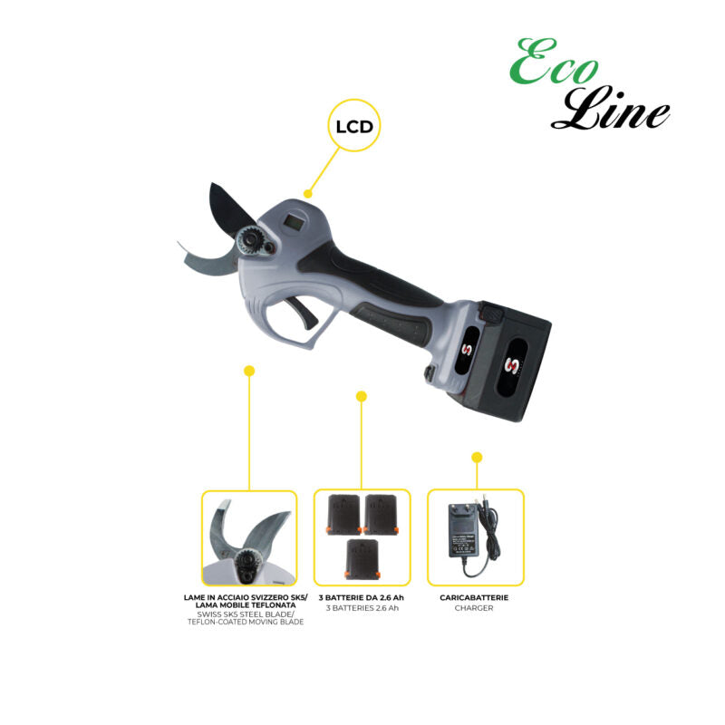 Forbice elettrica da potatura P35PD – SZ Italia